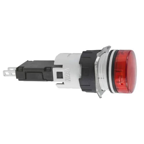 Schneider Electric XB6AV4BB 12...24V Entegre Led'Li Kırmızı Eksiksiz Pilot Işığı Ø16 - 1