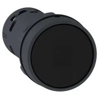 Schneider Electric XB7NH25 Ø22 İtme ve İtme ile Serbest Bırakılan Siyah Sıva Altı Buton 1NA+1NK - 1