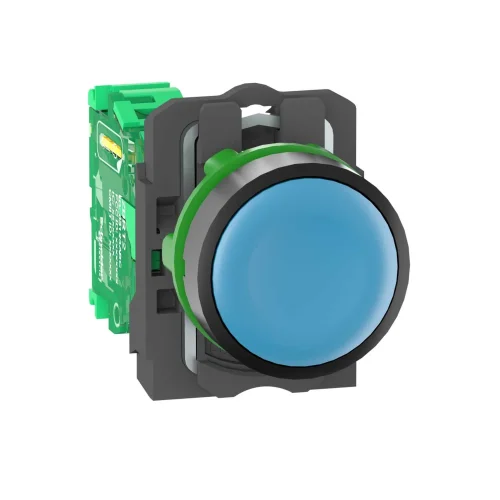 Schneider Electric ZB5RTA6 Ø22 mm Plastik Mavi Başlıklı İletici - 1