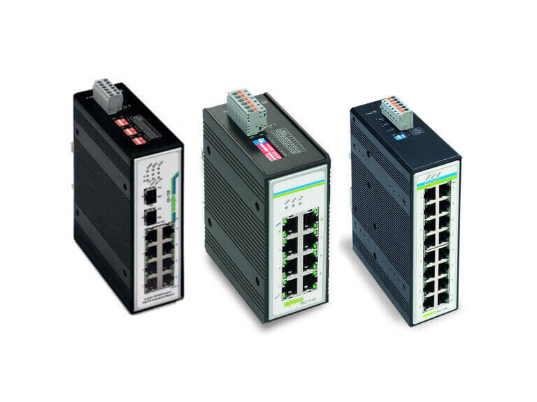 WAGO Endüstriyel Switch'ler