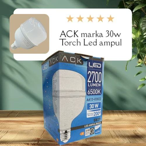 ACK AA13-03023 30W 220-240V E27 6500K T100 Led Ampul - 2