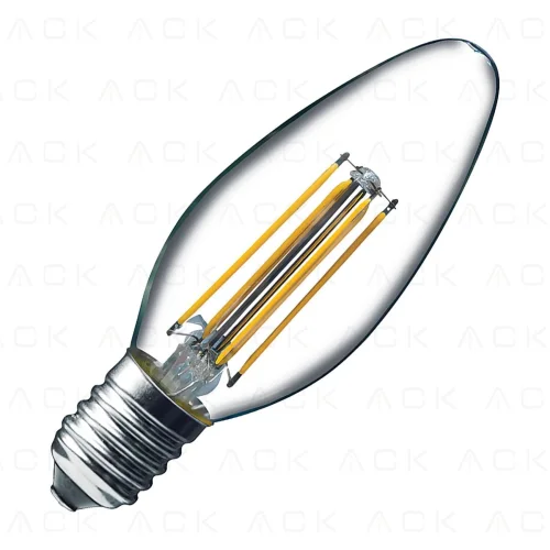 ACK AA36-00413 4W 220-240V E14 6500K C35 Led Flamanlı Ampul - 1