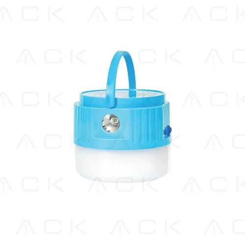 ACK AC04-00130 Şarjlı Dokunmatik 2 Kademeli Blue Gövde Fenerli Led Lamba 7500K 8W IP20 - 1