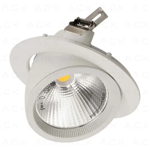 ACK AD36-00430 30W Beyaz 6500K Cob Led Salyangoz Armatür - 1