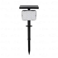 ACK AG60-01881 Solar Led Çim Armatürü Kazıklı 8W/H Amber - 1