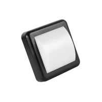 ACK AH07-05031 4W Led Duvar Apliği Siyah 6500K IP44 - 1