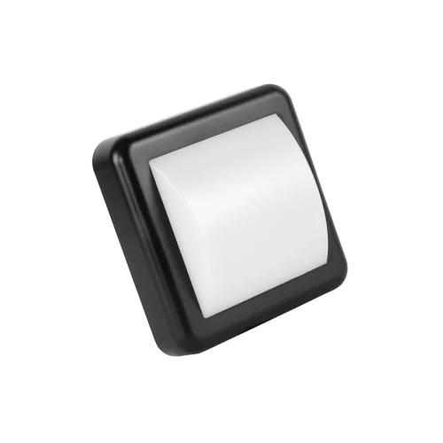 ACK AH07-05031 4W Led Duvar Apliği Siyah 6500K IP44 - 1