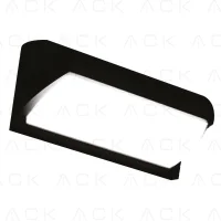 ACK AH07-06400 Led Duvar Apliği Siyah Govde 30W 3000K (Mpl18 Bl Body) - 1