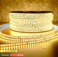 ACK AS01-01500 3535 120 Led/Metre 3000K 220V Şerit Led IP65 10mmx5mm 100 Metre - 2