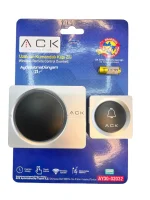 ACK AY30-02032 32 Melodili Uzaktan Kumandali Zil Gri/Siyah - 2