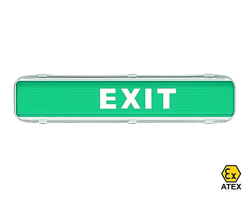 Adanex 60CM 15W 1-3 Saat Kitli Exit Exproof Etanj Polikarbon Armatür Zone-2 - 1
