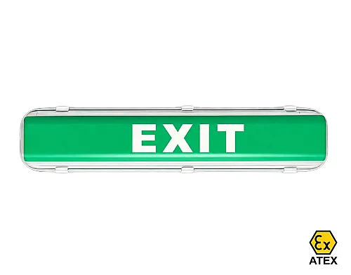 Adanex 60CM 15W 1-3 Saat Kitli Exit Exproof Etanj Polikarbon Armatür Zone-2 - 2