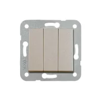 Artline 92605168 Novella/Trenda Saten Üçlü Anahtar Düğme - 1