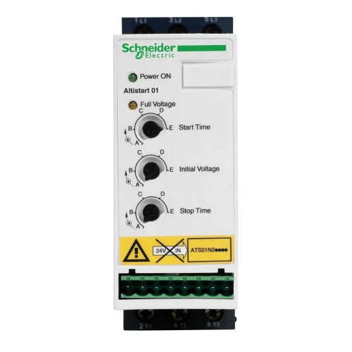 Schneider Electric ATS01N206QN Asenkron Motor İçin Yumuşak Yolverici Ats01 6 A 380..415V 1,5..3 Kw - 1