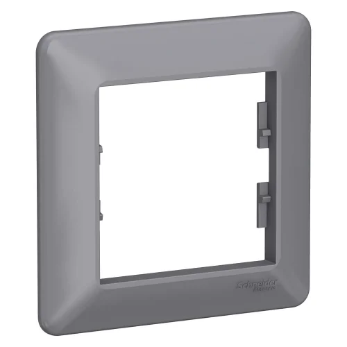 Schneider Electric EPH5805162 Asfora Em Plus Tekli Yatay Çelik Renk Çerçeve - 1