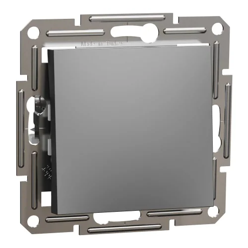 Schneider Electric EPH0100171 Asfora Plus Anahtar Antrasit Renk - Çerçevesiz - 1
