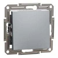 Schneider Electric EPH0700162 Asfora Plus Liht Buton Çelik Renk - Çerçevesiz - 1