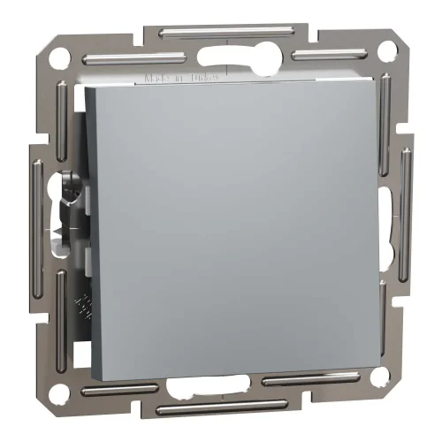 Schneider Electric EPH0700162 Asfora Plus Liht Buton Çelik Renk - Çerçevesiz - 1