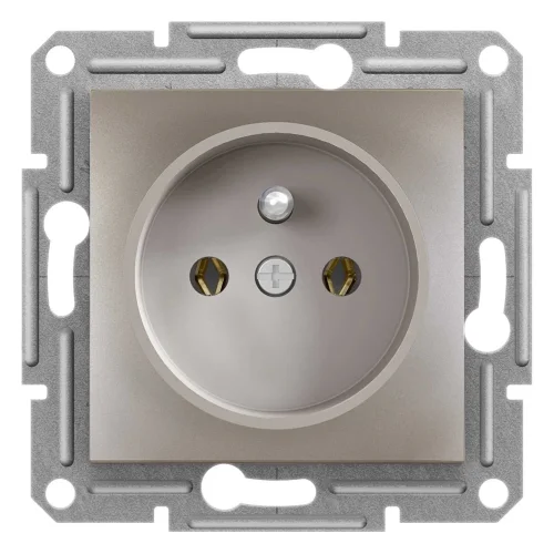 Schneider Electric EPH2800169 Asfora Plus Ups Priz 16A Bronz Renk - Çerçevesiz - 1