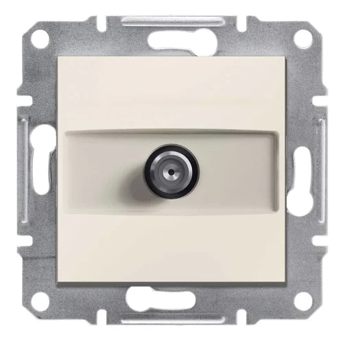 Schneider Electric EPH3770123 Asfora Sonlu Sat Prizi 1Db Krem Renk - Çerçevesiz - 1