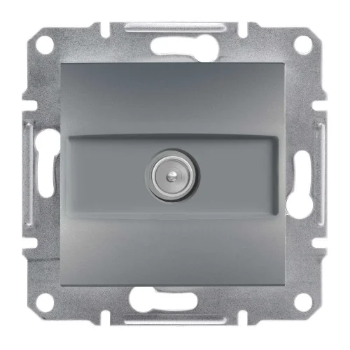 Schneider Electric EPH3200162 Asfora Sonlu Tv Prizi 1Db Çelik Renk - Çerçevesiz - 1