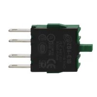 Schneider Electric ZB6E1B Başlık Ø16 1Na Faston Konnektör İçin Tek Kontak Bloğu - 1