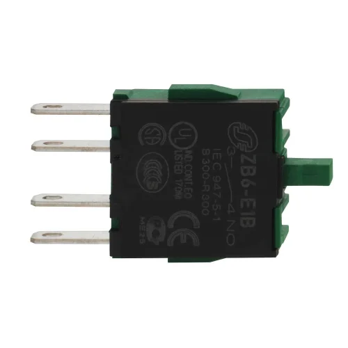 Schneider Electric ZB6E1B Başlık Ø16 1Na Faston Konnektör İçin Tek Kontak Bloğu - 1