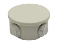 Bemis BB1-0241-0003 Opak Geçme Kapak IP44 Plastik Buat (Çap 90mm) - 1