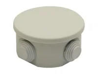 Bemis BB2-0241-0003 Opak Geçme Kapak IP44 Plastik Buat (Çap 90mm) - 1