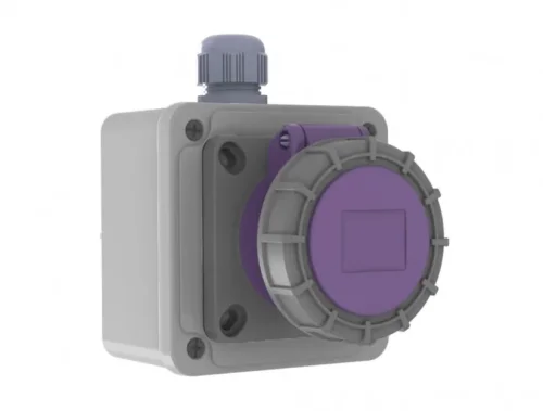 Bemis BC1-1102-7510 CEE Norm IP67 24V Duvar Priz - 1