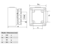 Bemis BC1-1504-7210 CEE Norm IP67 380V-450V Duvar Fiş - 2