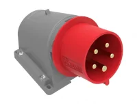Bemis BC1-3505-2060 CEE Norm IP44 32A 90° Eğik Enversör Duvar Fiş - 1