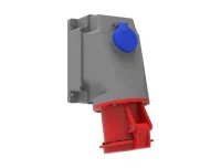 Bemis BC1-4505-2537 CEE Norm IP44 63A 90° Eğik Pano Prizli Duvar Priz - 1