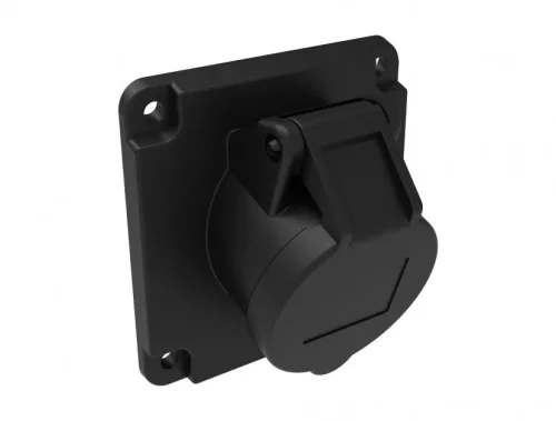 Bemis BCS-1505-2420 CEE Norm IP44 5/16A 45° Eğik Makine Prizi - 1