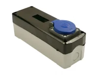 Bemis BT3-4050-0002 IP44 1/16A. 220V. Prizli Sigorta Kutusu - 1