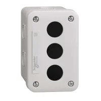 Schneider Electric XALE3 Boş Kontrol İstasyonu Xal-E - Açık Gri - 3 Kesim - Ip54 - Xb7 Ø 22 Mm İçin - 1