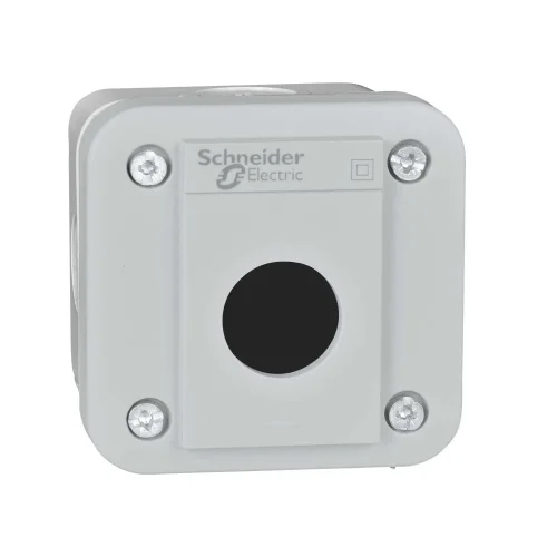 Schneider Electric XALE1 Boş Kontrol İstasyonu Xal-E - Açık Gri Taban Ve Kapak - 1