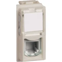 Bticino KM4258RJ11 RJ11 1M Kum Beji Telefon Prizi - 1