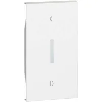 Bticino KW06M2V Enversör Tipi Jaluzi Anahtar İçin Beyaz Kapak Dikey Kullanım - 1