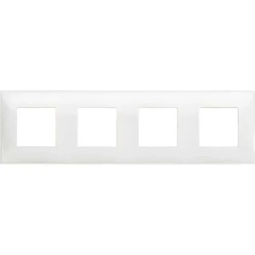 Bticino R4802M4RW Classia Polimer Plastik 4x2M Beyaz Çerçeve - 1