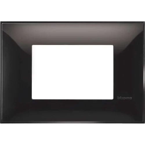 Bticino R4803BC Classia Polimer Plastik 3M Siyah Çerçeve - 1