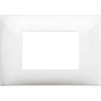 Bticino R4803RW Classia Polimer Plastik 3M Beyaz Çerçeve - 1