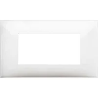 Bticino R4804RW Classia Polimer Plastik 4M Beyaz Çerçeve - 1