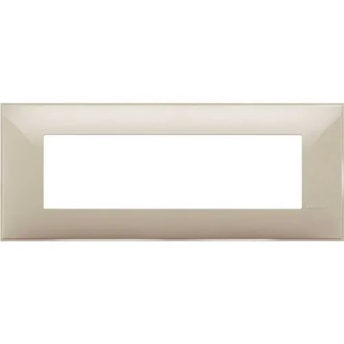 Bticino R4807CR Classia Polimer Plastik 7M Krem Çerçeve - 1