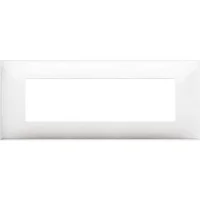 Bticino R4807RW Classia Polimer Plastik 7M Beyaz Çerçeve - 1
