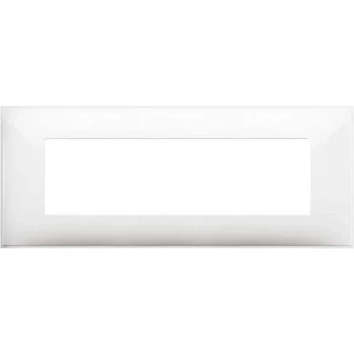 Bticino R4807RW Classia Polimer Plastik 7M Beyaz Çerçeve - 1