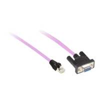 Schneider Electric VW3M3805R030 Canopen Hazır Monte Kablo Canopen Veriyolu İçin 3 M 1 Rj45 1 Dişi SubD 9 - 1