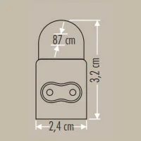 Cata CT-2468 15W 6400K 87cm T5 Led Bant Armatür - 2