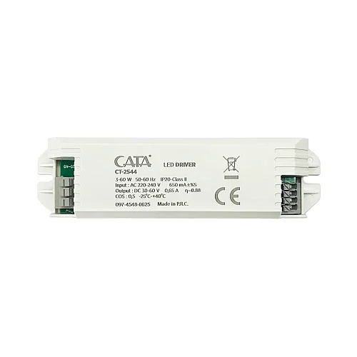 CATA CT-2544 (3-60W) 220V Acil Aydınlatma Driver IP20 - 1