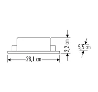 CATA CT-2570 33A (400W) 220V Led Trafo IP20 - 6